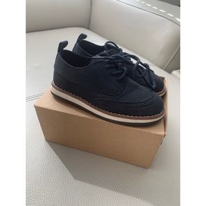 Zara baby blue white bottom loafers EXCELLENT COND